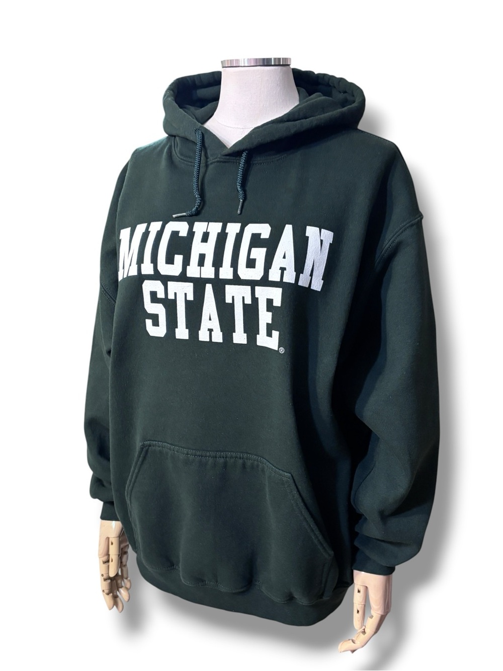 GILDAN Michigan State Spartans Pullover Hoodie - Green
